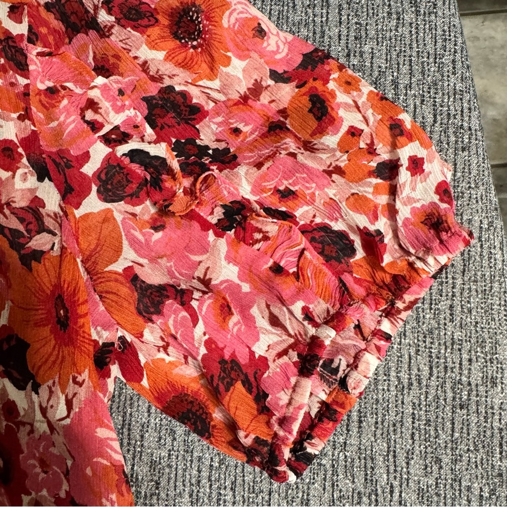 Paige Dandelion Silk Blouse - Picture 9 of 16